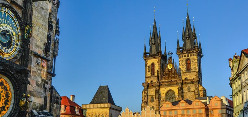 Hoteles baratos en Praga