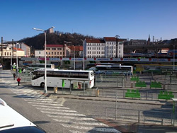 Estación de autobuses Florenc de Praga